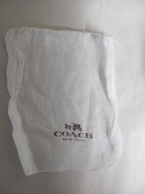 COACH SMALL DUST BAG NWOT
